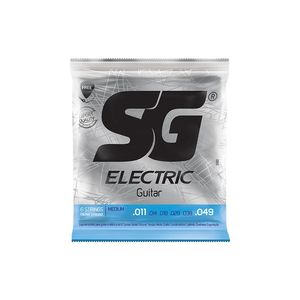 מיתרים לגיטרה חשמלית 011 Nickel String for Medium Voltage מבית SG
