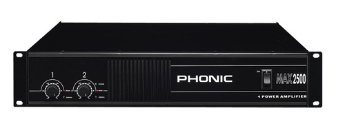 מגבר הספק מבית Phonic דגם MAX2500