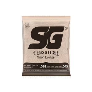 מיתרים לגיטרה קלאסית Nylon Bronze 65/35 Medium Voltage String