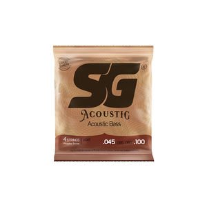 מיתרים לגיטרה בס אקוסטית 045 Phosphor Bronze String for SG 4-String Bass מבית SG