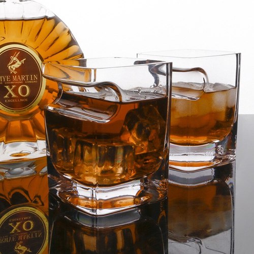 כוס וויסקי מחזיק סיגר Whiskey & Cigar