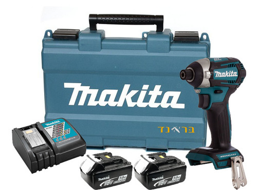 מברגת אימפקט 18V + שתי סוללות 5.0AH