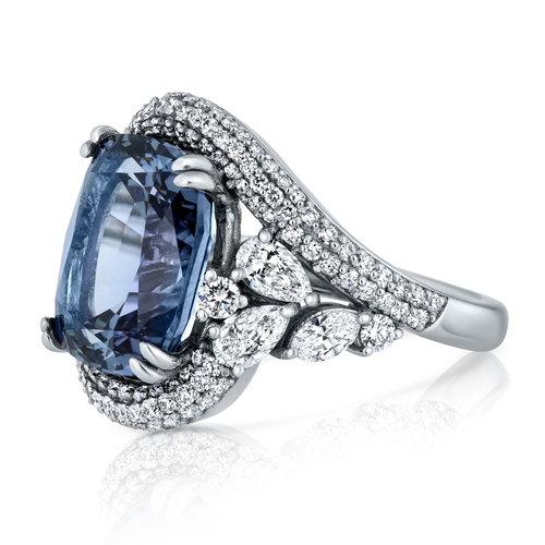 טבעת Tanzanite ויהלומים J.Lo