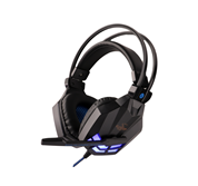 אוזניות גיימינג RGB דגם  HDG-V9K R9 7.1 שחור