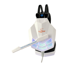 אוזניות גיימינג דגם RGB  HDG-V9K R9 7.1 לבן