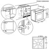 תנור בנוי רב תכליתי 60 ס"מ מבית ZANUSSI זנוסי דגם STEAMPLUS ZOHKD4X1A