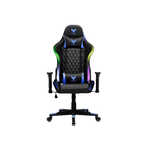 מושב גיימינג עם תאורה RGB – GT ELITE SPARKFOX GC65E שחור וכחול