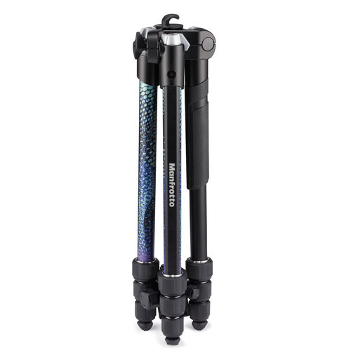 חצובה Manfrotto Element MII MKELMII4BL-BH כחולה עם ראש כדורי