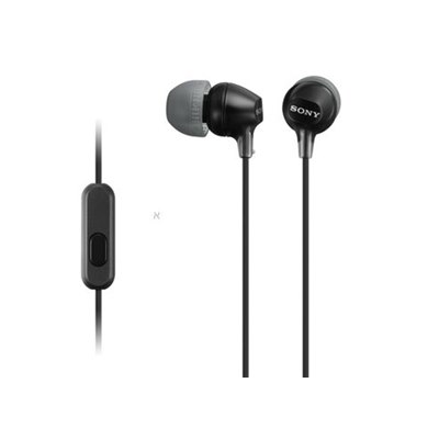 אוזניות Sony MDR-EX15AP בצבע שחור