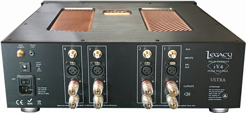 מגבר סטריאו מבית LEGACY AUDIO דגם iV4
