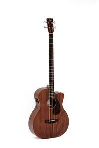 גיטרה בס אקוסטית מוגברת כולל נרתיק SIGMA BMC-15E CUTAWAY Mahogany