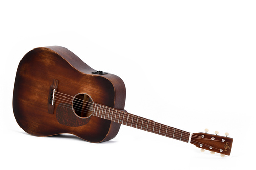 גיטרה אקוסטית מוגברת SIGMA DM-15E-AGED
