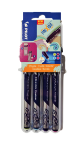 מארז 4 עטי לבד מחיקים FRIXION FINELINER SET2GO PILOT