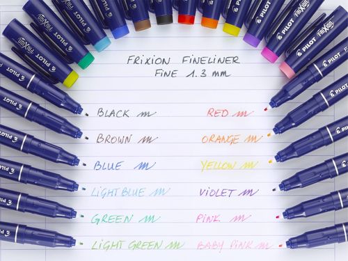 מארז 4 עטי לבד מחיקים FRIXION FINELINER SET2GO