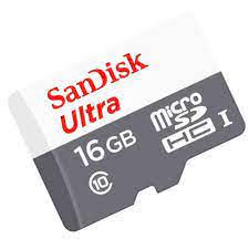 כרטיס זכרון SanDisk Ultra Micro SDHC UHS-I SDSQUA4-16G - בנפח 16GB