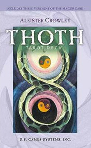 טארוט קראולי Thoth (קלפים בגודל סטנדרטי) - מאגיה, קבלה, אסטרולוגיה
