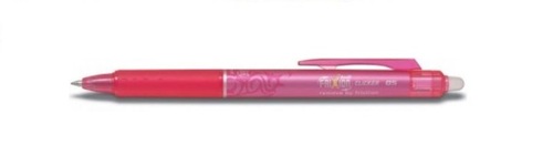 עט מחיק PILOT FRIXION 0.5 עם לחצן - ורוד