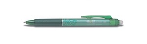 עט מחיק PILOT FRIXION 0.5 עם לחצן - ירוק