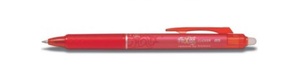 עט מחיק PILOT FRIXION 0.5 עם לחצן - אדום