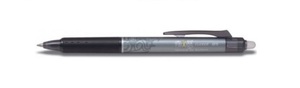 עט מחיק PILOT FRIXION 0.5 עם לחצן - שחור
