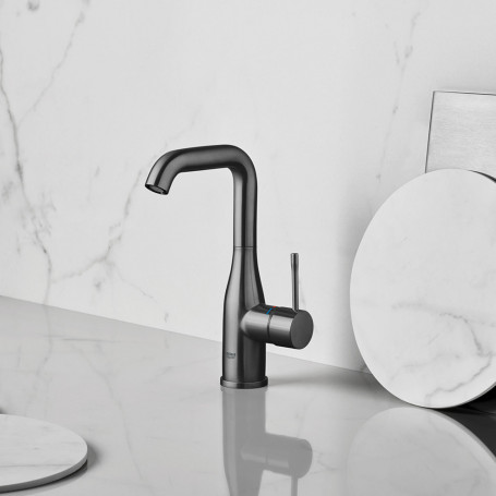 ברז GROHE לכיור רחצה אסנס גרפיט מט 32628AL1 