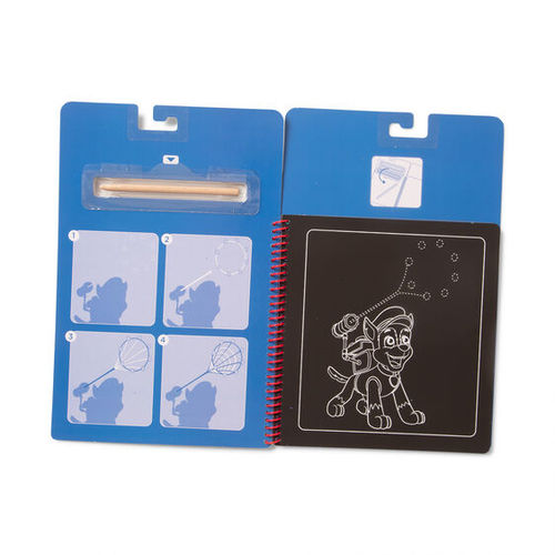 מפרץ ההרפתקאות: חוברת גירוד Scratch Art - צ'ייס