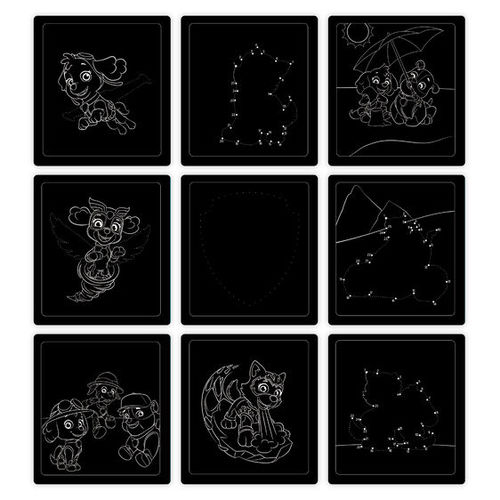 מפרץ ההרפתקאות: חוברת גירוד Scratch Art - סקיי