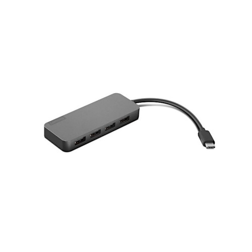 מפצל בחיבור USB מסוג C ל-4 חיבורי Lenovo USB 3.0 GX90X21431