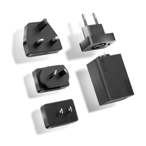 מטען למחשב נייד Lenovo 65W USB-C AC Travel Adapter 