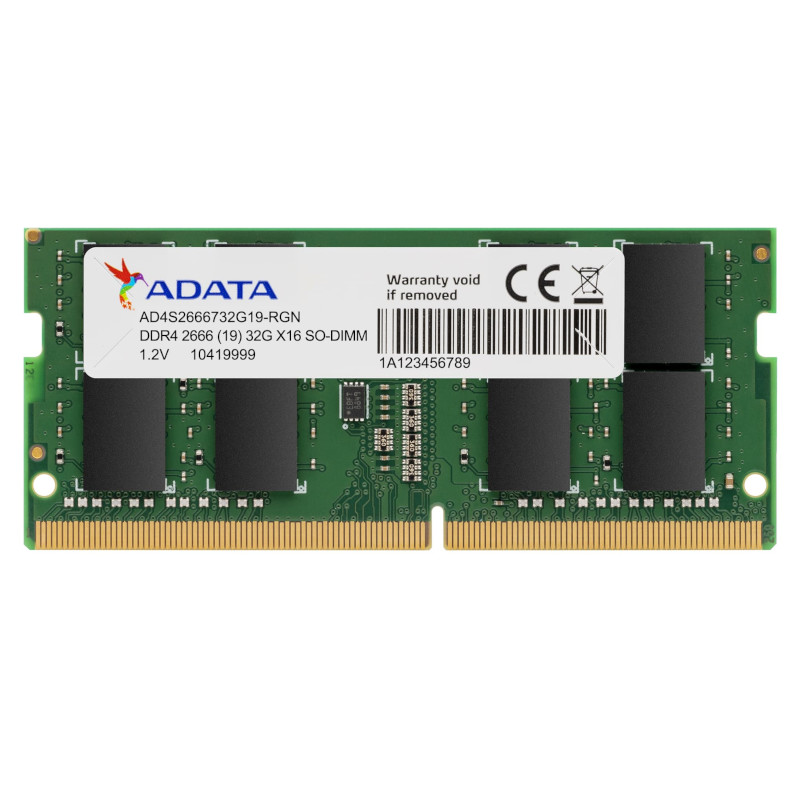 זכרון למחשב נייד 16gb 3200Mhz Adata DDR4