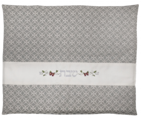 כיסוי לפלטת שבת רימונים אפור