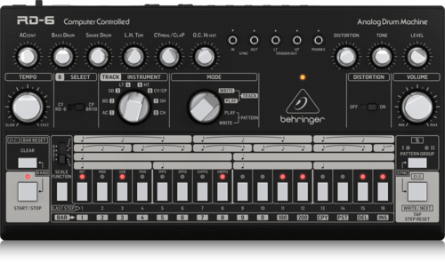 מכונת תופים אנלוגית מדגם Behringer RD-6