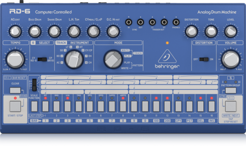 מכונת תופים אנלוגית מדגם Behringer RD-6