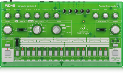 מכונת תופים אנלוגית מדגם Behringer RD-6