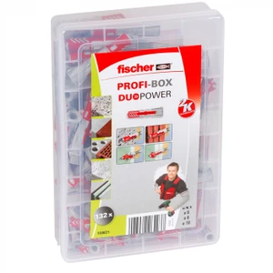 סט 132 דיבלים fischer PROFI-BOX 538621 DuoPower