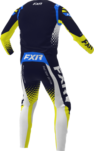 חליפת אף אקס אר רבו כחול / צהוב FXR REVO MIDNIGHT YELLOW