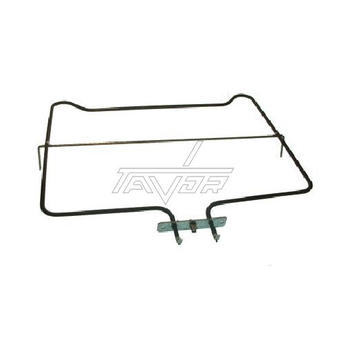 Waffa - גוף חימום לתנור נורמנדה בודד גדול 1800W שני פינות מוגבהות 42X37 ס
