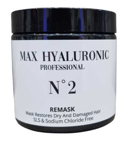 מסכה חומצה הילארונית ללא מלחים 500 מל MAX HYALURONIC