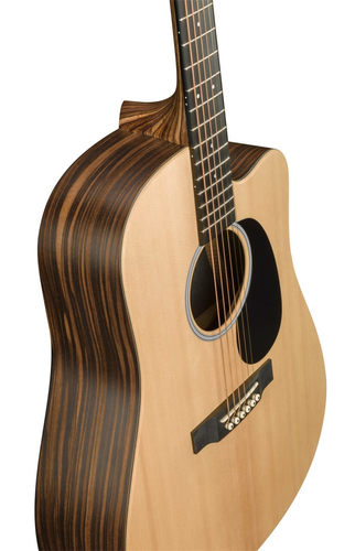 גיטרה אקוסטית מוגברת MARTIN DCX1AE MACASSAR