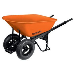מריצה 118 ליטר צמיג פנאומטי כפול 11250 Truper