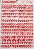 אותיות גרוד Letraset א-ב אדום 8 מ"מ L-214