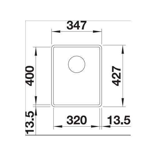 כיור מטבח סבליין BLANCO 320-F