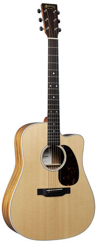 גיטרה אקוסטית מוגברת + נרתיק MARTIN DC13E mutenye back and sides