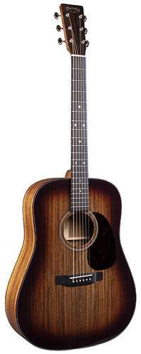 גיטרה אקוסטית מוגברת +ארגז MARTIN D16E BURST Ovangkol