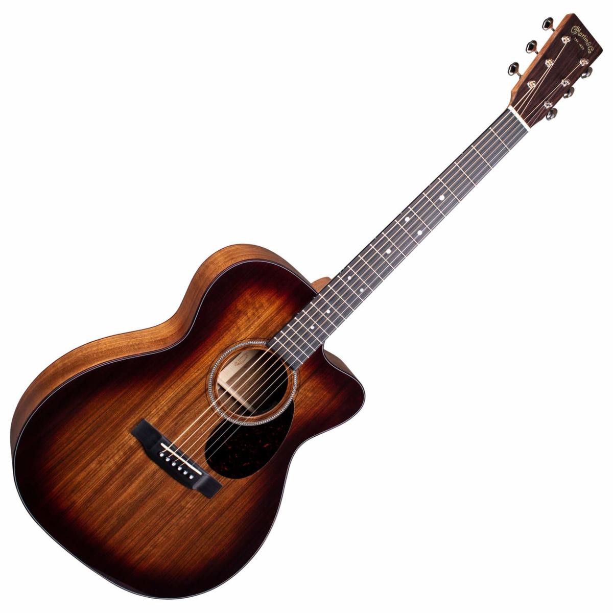 גיטרה אקוסטית מוגברת + נרתיק MARTIN OMC16E BURST Ovangkol