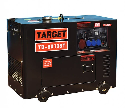 גנרטור TD מנוע דיזל מושתק לחירום 6500W דגם TD-8010ST T43010