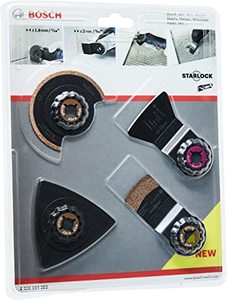  סט 4 להבים STARLOCK לאריחים BOSCH למולטיטול