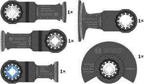 סט 5 להבים לחיתוך STARLOCK BOSCH למולטיטול