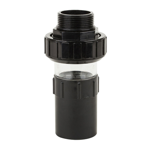 רקורד לשטיפה לאחור חצי שקוף EMAUX 1 1/2 ל 50 מ
