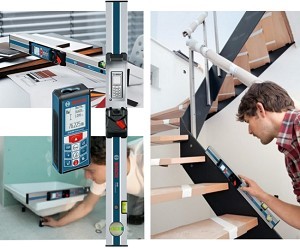 מד טווח לייזר ומסילת פלס GLM 80+R60